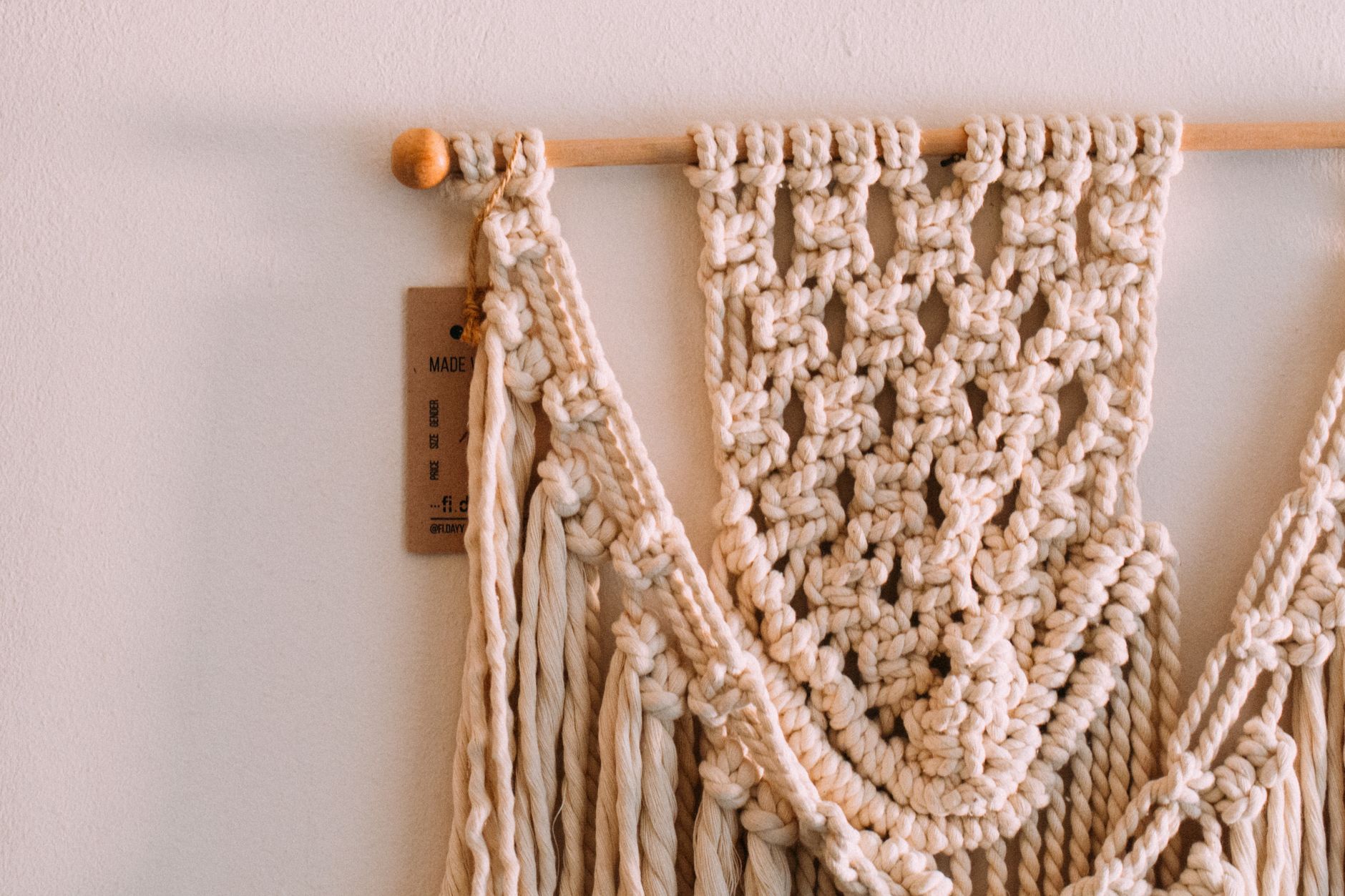 handmade macrame